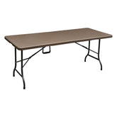 Folding Table With Wooden Design